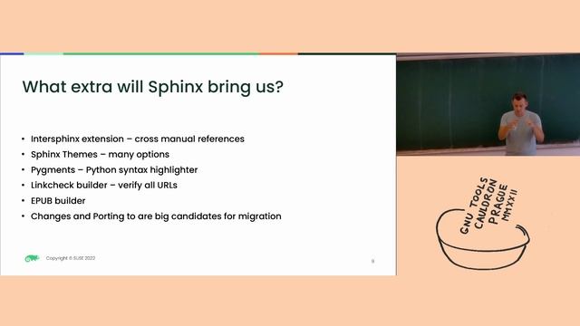 The Sphinx Documentation BoF - GNU Tools Cauldron 2022 смотреть онлайн