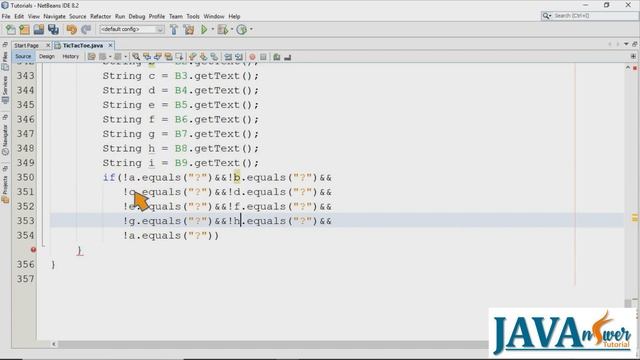 TIC TAC TOE Game in JAVA using Netbeans IDE (Part 4) смотреть онлайн