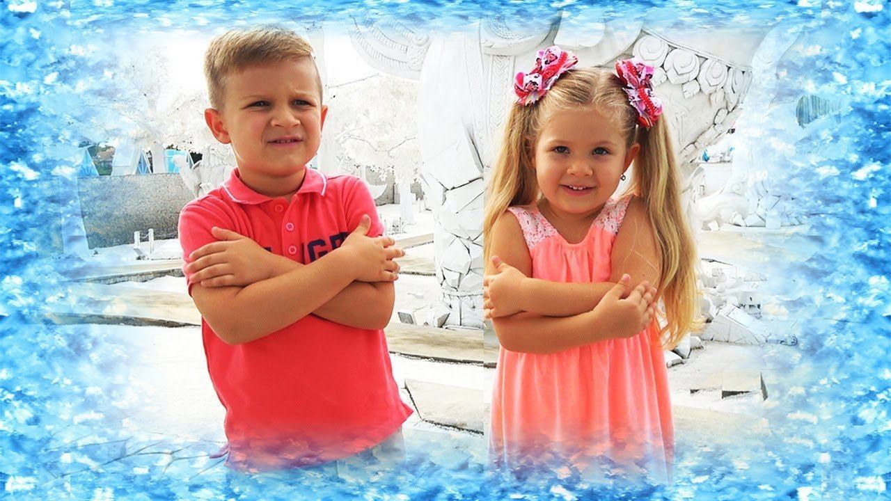 Roma And Diana Hid In The Refrigerator For Beating The Summer Heat