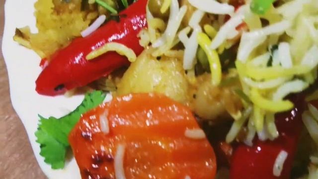 Delicious ? vegetables palaw Coming soon ? Плов с овощами и нутом смотреть онлайн