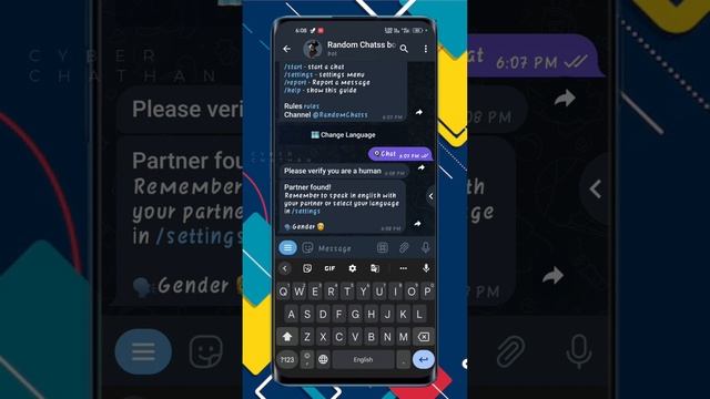 SECRET Telegram Bot / Random Chat Telegram Bot смотреть онлайн