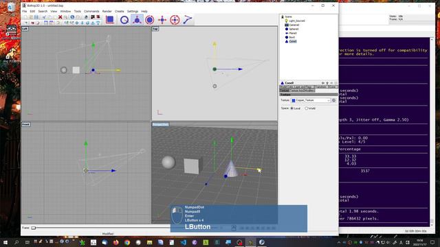 Bishop3D 1.0.5.2, POV-Ray 3.7 32bit, Windows10 x64 22H2 Screenshots смотреть онлайн