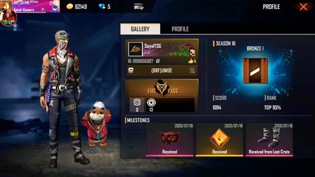 Free Fire top 3 best horror and Hacker I'd and 100 + level I'd [Sahil gaming] смотреть онлайн