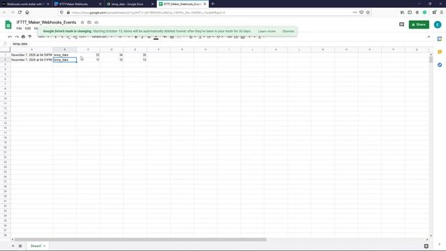 Send Data to Google Spread Sheet using ESP32 IFTTT, DHT11 | IoT Projects | IoT Training смотреть онлайн