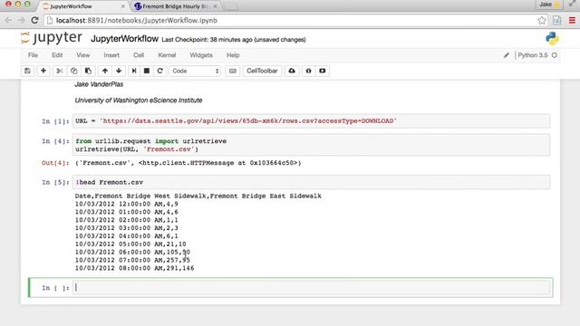 Reproducible Data Analysis in Jupyter, Part 1/10: Loading and Visualizing Data смотреть онлайн