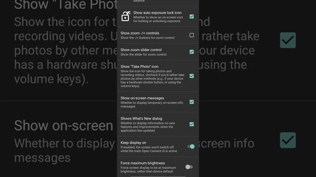 How to Stop Force Maximum Brightness on Open Camera Android App Setting смотреть онлайн