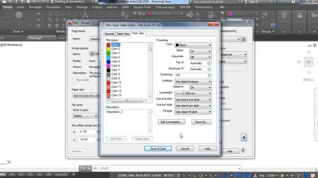 Aula 16 | AutoCad 2016 - Criando CTB e Plotagem Modo Model (Salvando em PDF) смотреть онлайн