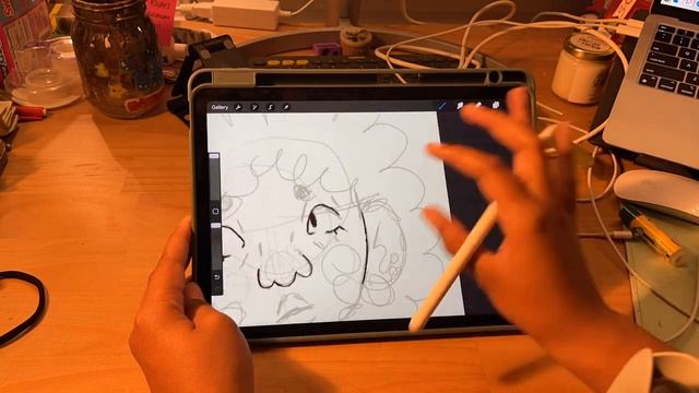 new ipad + draw with me! ☆ смотреть онлайн