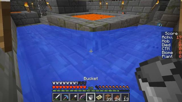 MINECRAFT E&T #11 - Finding the stronghold смотреть онлайн