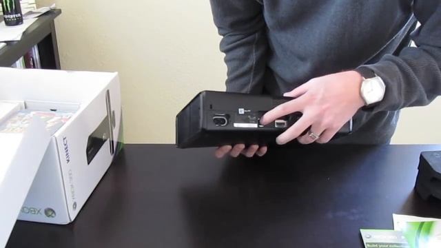 XBOX 360 4GB KINECT unboxing смотреть онлайн