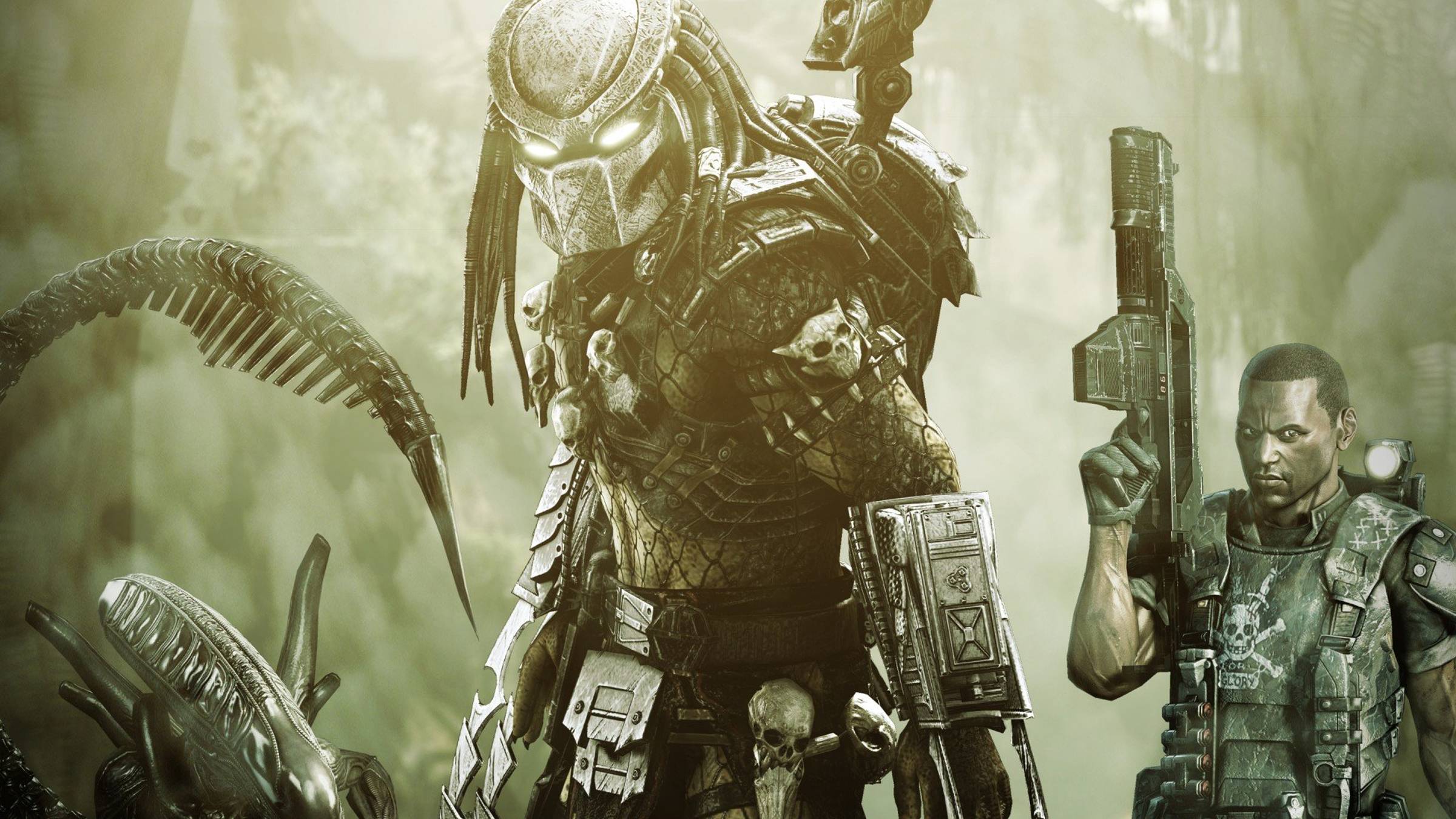 Прохождение Alien Vs Predator (2010). Эпизод десантника. Часть 2.