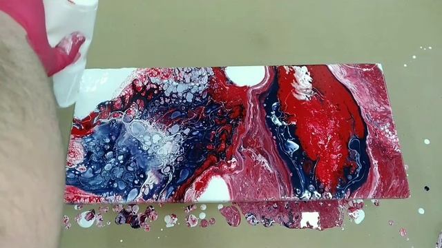 Заливка смолой в технике fluid art. смотреть онлайн