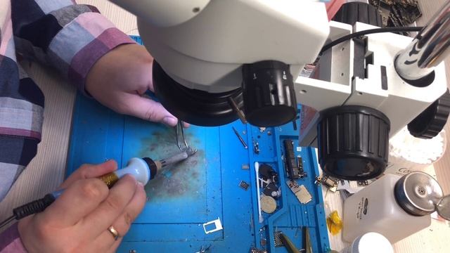 Реболл модема на IPhone 7Plus, Reballing BaseBand IPhone 7Plus