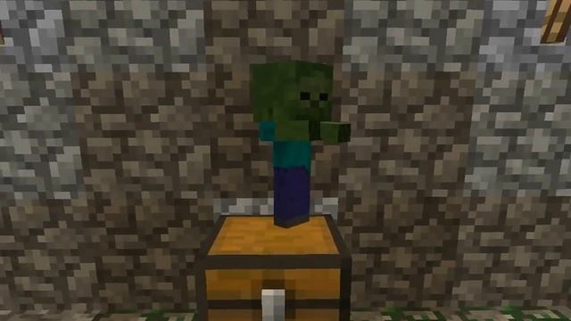 Minecraft Baby Zombie Saying BRUH