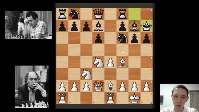 Михаил Таль - Тигран Петросян. Преимущество в развитии. смотреть онлайн