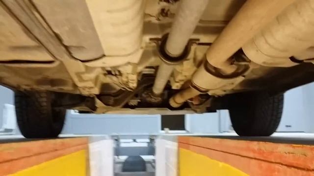 SsangYong New Actyon - осмотр снизу, защита днища смотреть онлайн