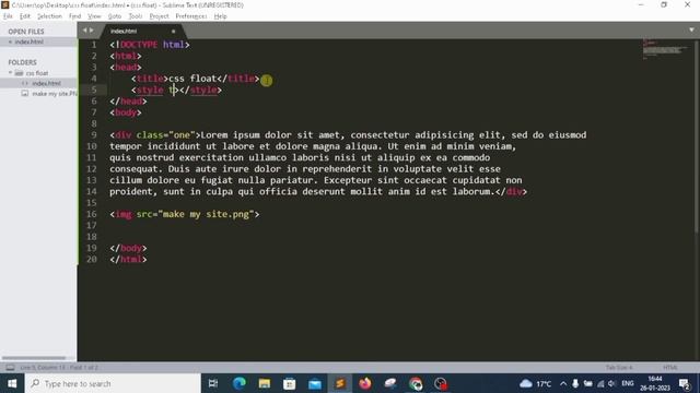 CSS Float Property Explained | Float -Left Float-Right. All values of css float. смотреть онлайн