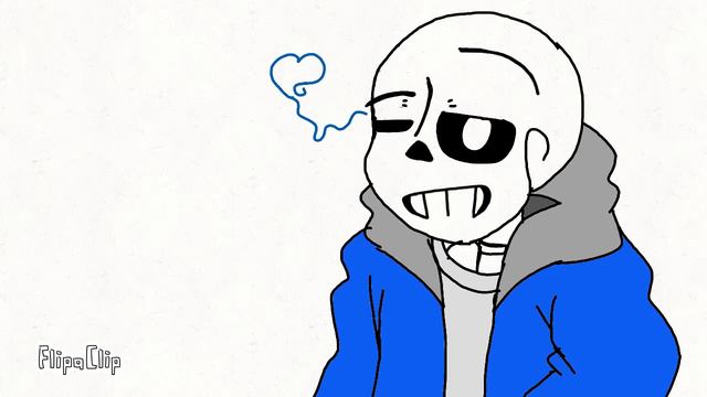 Classic sans winking Animation(Flipaclip) смотреть онлайн
