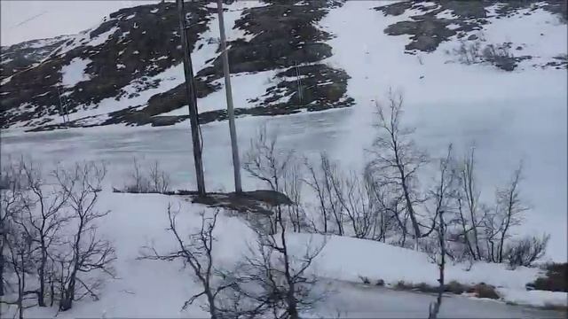 Norwegian train trip Finse-Geilo (Hardangervidda National Park) 2017 смотреть онлайн