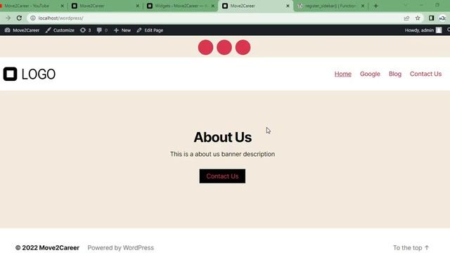 WordPress Tutorial #11 How to Create Custom Widget Area in WordPress смотреть онлайн