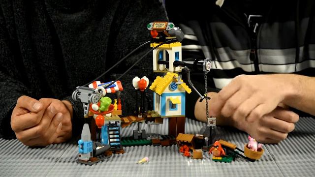 Lego Angry Birds - Pig City Teardown смотреть онлайн