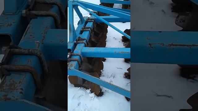Обзор украинской дисковой бороны БДФ 2.1 и 2.4 производства "Агротехкомплект" смотреть онлайн