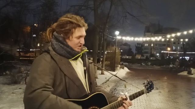 Всем известная песня Снег кружится летает летает Виа пламя кавер