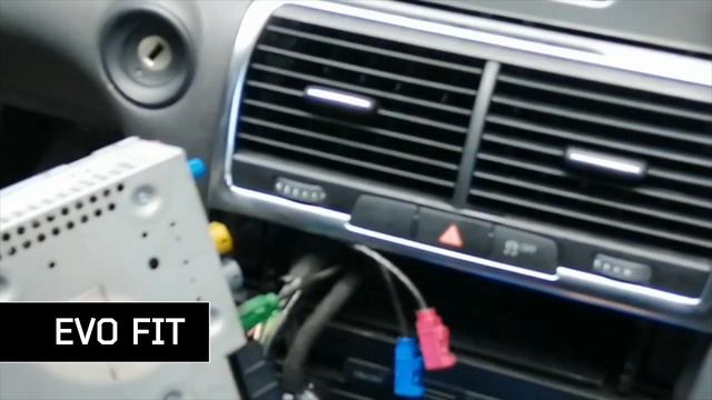 EVO FIT: Removal of Original parts Screen, MMI cd player, Glove box, Gateway Module on AUDI Q7 4L смотреть онлайн