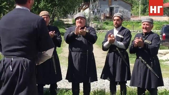 Латальский народный хор в Сванетии / Грузия / Сванская фольклорная музыка смотреть онлайн