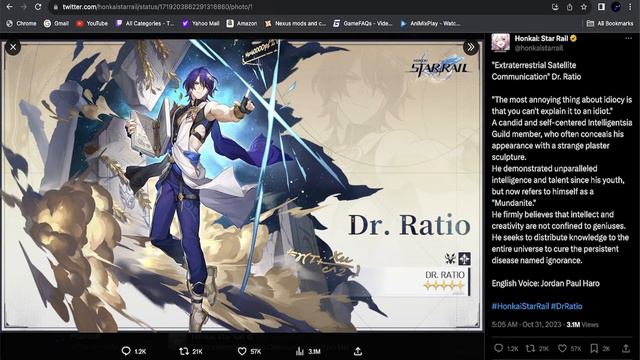 New 5* Ice Harmony!? 😱 | Ruan Mei, Dr. Ratio & Xueyi 1.6 Characters Revealed | Honkai: Star Rail смотреть онлайн
