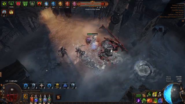 POE 3.21 Simulacrum Wave 30 Tanking Kosis for Fun 125 Div Build with Extreme Damage смотреть онлайн