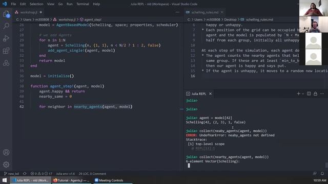 Agents.jl: Introductory Tutorial смотреть онлайн