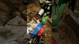 Иж юпитер 5 с двигателем от мотоблока 18.лс