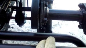 Косилка роторная Заря и мотоблок Патриот