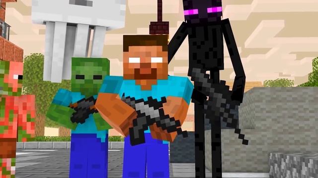 Monster School : TINY BALDI APOCALYPSE - Minecraft Animation смотреть онлайн