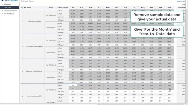 HR KPI Dashboard Template in Excel (dynamic and flexible) смотреть онлайн