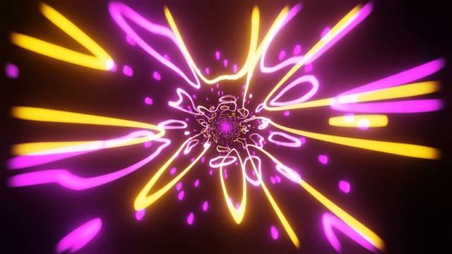 VJ LOOP NEON Bokeh Relaxing Lines Golden Pink Abstract Background Video 4k Screensaver for TV 10 h смотреть онлайн