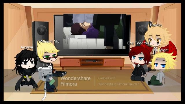Pro hero react to LOV vs Overhaule. Hero react 1 смотреть онлайн