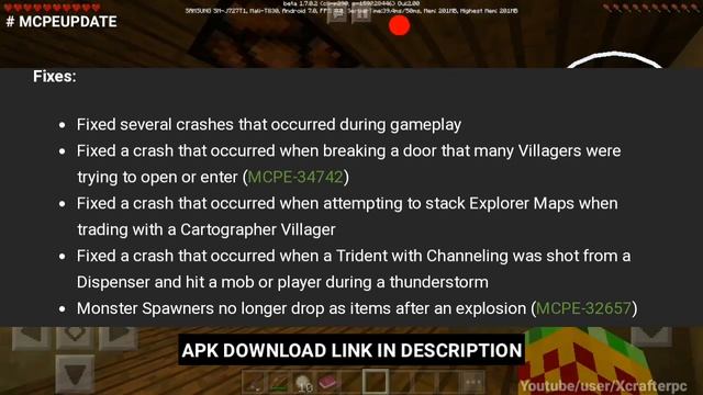 Minecraft PE 1.7 | MCPE 1.7.0.2 BUILD 1 UPDATE RELEASED!! + FULL REVIEW!! (Pocket Edition) смотреть онлайн