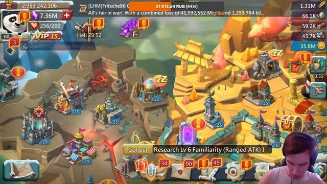 Lords Mobile - Мы в самом лютом королевстве. Ищем цели. Отвечаю на вопросы смотреть онлайн