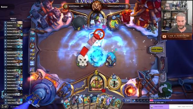 (Hearthstone) Colossal Spell Shaman смотреть онлайн