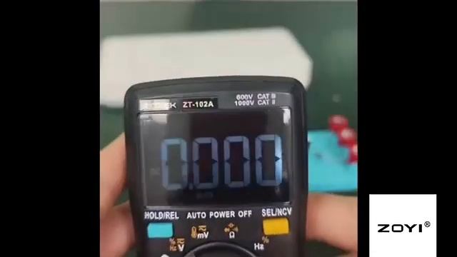 ZOYI ZT-102A SMART DIGITAL MULTIMETER смотреть онлайн
