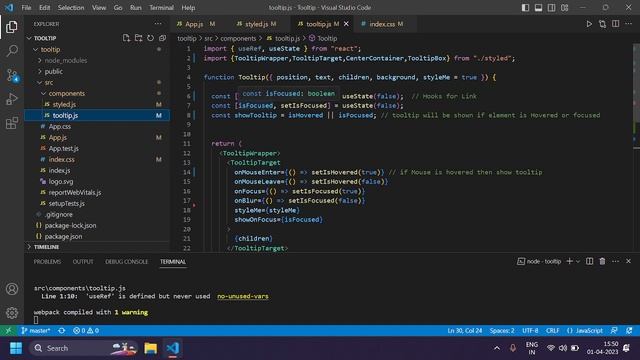 Simple Tooltip Using React JS (Simple and Easy) смотреть онлайн