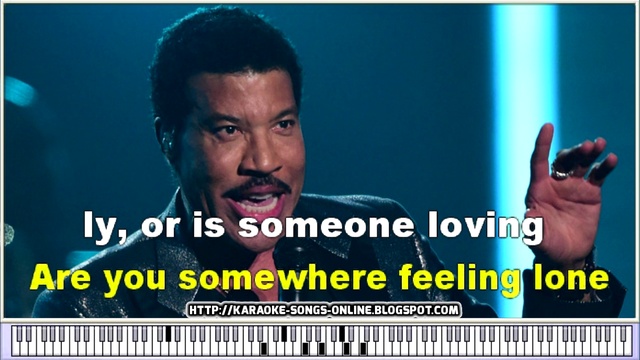 Lionel Richie - Hello -Karaoke songs online Video смотреть онлайн
