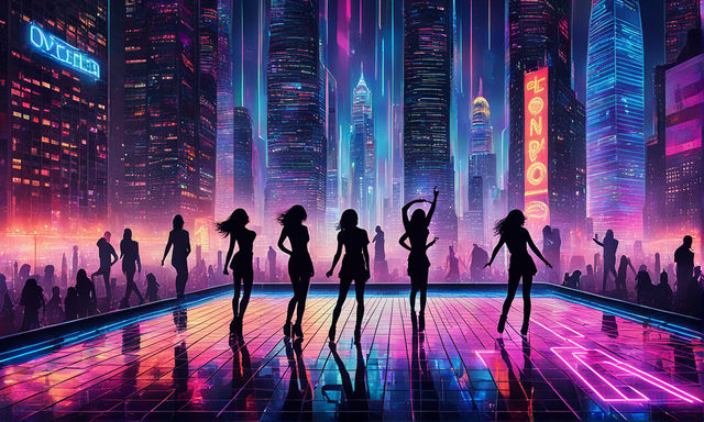 Неоновая мечта - Эпическая синтвейв музыка, футуристические звуки Искусственного интеллекта смотреть онлайн