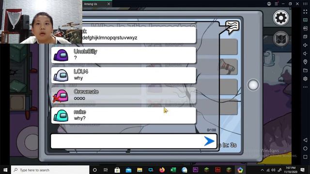 Among Us gameplay || being impostor with high ping LOL смотреть онлайн