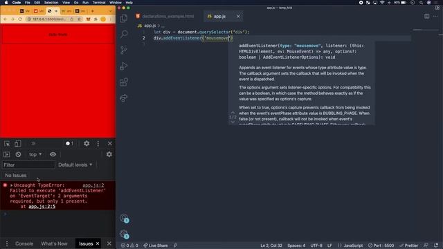 Explore the mousemove event in JavaScript смотреть онлайн