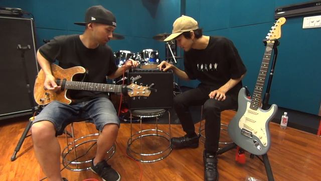 西尾、上口の本気レビュー！？ Fenderの小型アンプ「 Mustang LT25 」弾いてみた！ смотреть онлайн
