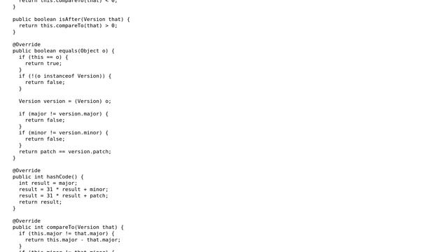 Code Review: Implementation of Maven version POJO in Java смотреть онлайн