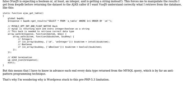 Wordpress: How to set MYSQLI_OPT_INT_AND_FLOAT_NATIVE option? (2 Solutions!!) смотреть онлайн
